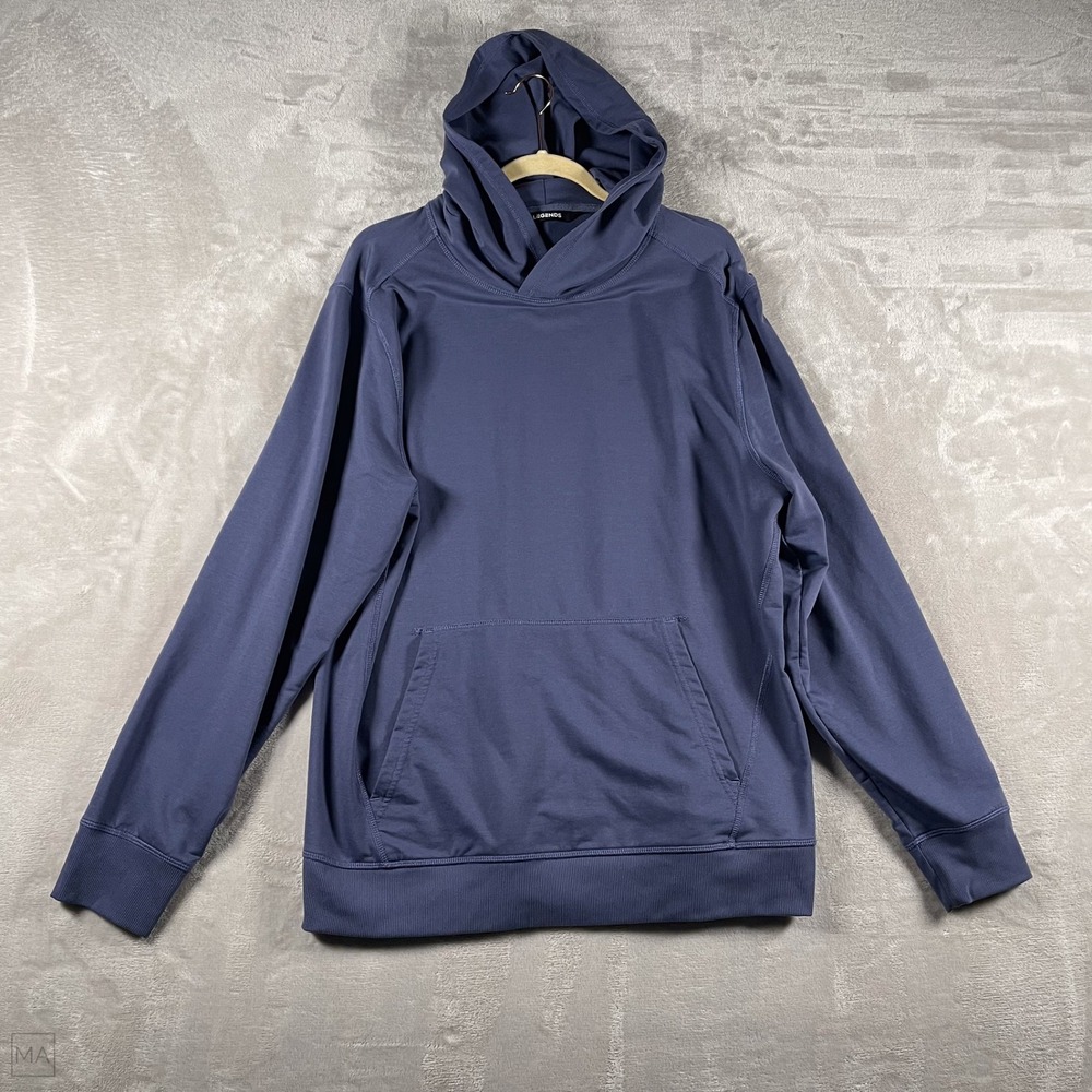 Legends Men's Hoodie Pullover Sweater Lightweight‎ Athletic Casual XL Blue
